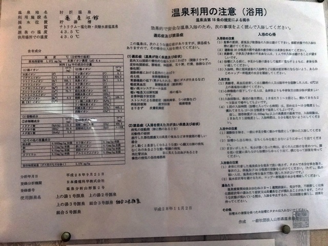 肘折温泉　亀屋旅館