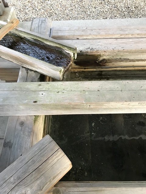 鳴子足湯